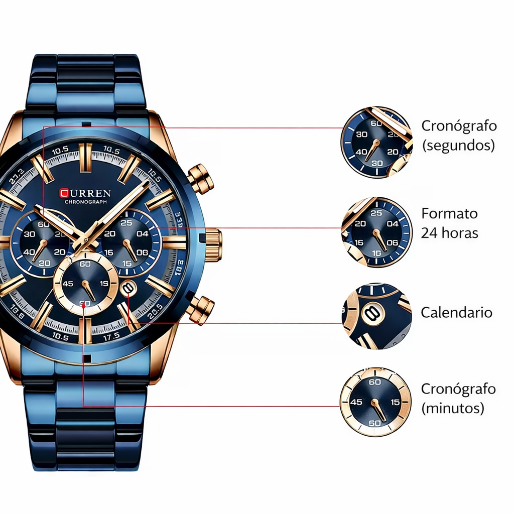 Reloj CURREN 8355 San Valentín